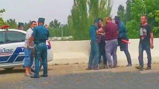 УЗБЕК ГАИЛАРИ БИЛАН ДАХАНАКИ ЖАНЖАЛ ВИДЕОСИ ТАРКАЛИБ КЕТДИ