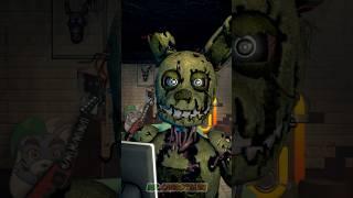 ВА: Из какого материала костюм Спрингтрапа? #shorts #animation #fnaf