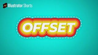 Offset & Shadow Text Effect | Illustrator Tips and Tricks