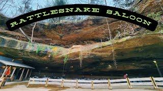 Dining in a CAVE at The Rattlesnake Saloon | Meet My New Family Member!