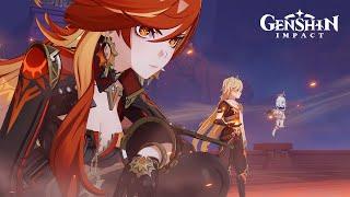 Cutscene Animation: "Clash of Scorching Suns" | Genshin Impact #GenshinImpact #Mavuika