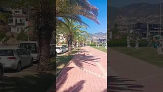 Alanya city walk #alanya #turkey #citywalk #parks #fountains