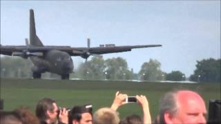 German Air Force C-160 Transall - Sarajevo Approach @ ILA Berlin Air Show 2014!