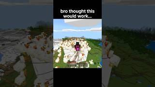 Why didn’t it work  Minecraft #minecraft #minecraftshorts