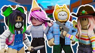 ВСЕ ВМЕСТЕ ИГРАЕМ В МЁРДЕР МИСТЕРИ 2! Roblox Murder Mystery 2