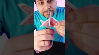 Bitten and restored card Magic Trick TUTORIAL 🪄
