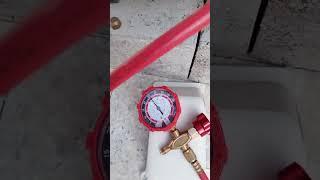 ##3 part nitrogen pressure testing outdoor to indoor