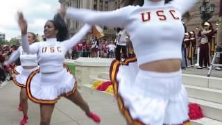 The USC Band Played "Tusk" on the Texas Capitol Steps