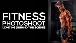 Photography Lighting | Fitness Photoshoot | BTS Gym Shoot