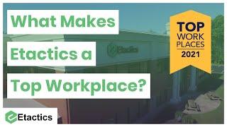 Work Life at Etactics | What Makes Etactics a Top Workplace?