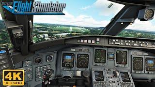 Microsoft Flight Simulator 2020 *ULTRA GRAPHICS* CRJ 700 Epic Landing In Krakow | 4K