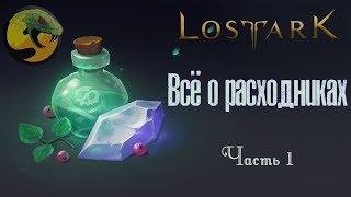 Lost Ark/Обзор расходников: применение, крафт и другие способы добычи(часть 1)/ASP