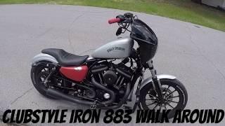 Custom Clubstyle Iron 883 walk around and start up (1080p)