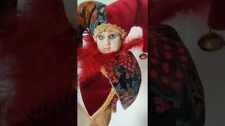 Необыкновенно "живое" лицо#куклы#doll#средневековыекуклы#творчество