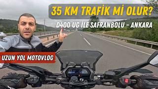 Bajaj dominar 400 UG ile Safranbolu - Ankara Uzun Yol Motovlog | Kolaçan