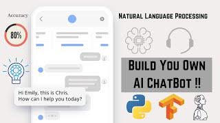 ChatBot Using Python Tensorflow and NLP | Contextual ChatBot | Basics of ChatBot or Working Explain