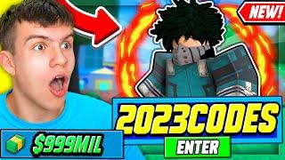 *NEW* ALL WORKING CODES FOR BOKU NO ROBLOX 2023! ROBLOX BOKU NO ROBLOX CODES