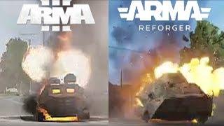 Arma Reforger vs ARMA 3 - Graphics and Gameplay Comparison