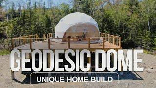 Building a Geodesic Dome Near Sugarloaf Mountain | Maine Real Estate