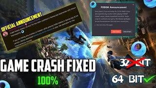 Fix Gameloop 32-Bit Crash in PUBG Mobile 3.7!  Best Emulator Settings to Fix Crash | 100% Working