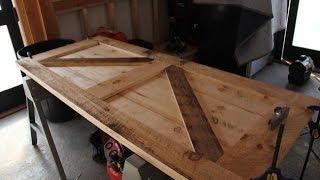 How To Build A Board and Batten Door