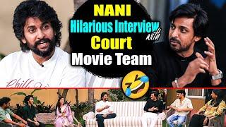 Nani Hilarious Interview With Court Movie Team | Priyadarshi | Harsh Rohan | Sridevi | Ram | TFPC