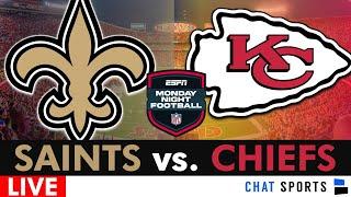 Saints vs. Chiefs Live Streaming Scoreboard, Free Play-By-Play, Highlights, 2024 NFL Week 5 MNF