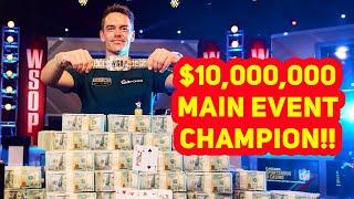 WSOP Main Event Final Table | A Champion is Crowned! [FULL HIGHLIGHTS]