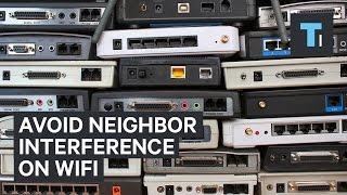 How to change your WiFi channel and avoid neighbor interference