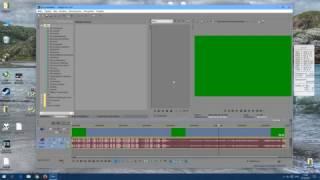 Убираем зеленый экран в Vegas Pro 13 в видео из ShadowPlay