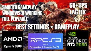 Asura's Wrath RPCS3 Best Settings + Gameplay | Full Playable | Ryzen 5 3600 | RTX 2060 | 60FPS