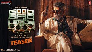 Good Bad Ugly (2025) - Teaser | Ajith Kumar, Trisha Krishnan, Arjun Das, Naslen | Adhik Ravichandran