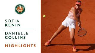 Sofia Kenin vs Danielle Collins - Quarterfinals Highlights I Roland-Garros 2020