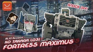 Fort Max is just... MAX? | Transformers LG31 KNOCK-OFF FORTRESS MAXIMUS HEAD No-Speak Review!