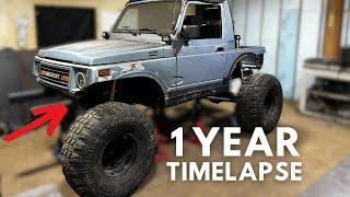 Transformation of my Custom Suzuki Samurai Rock Crawler!