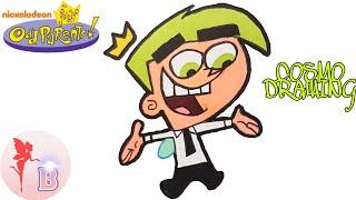 Cosmo Drawing | Fairly Odd Parents  #Shorts #cosmo #fairlyoddparents #nickelodeon
