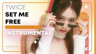 TWICE - SET ME FREE | Instrumental