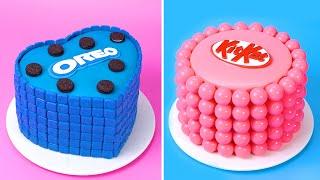 Ultimate KITKAT & OREO Chocolate Mixed Cake | DIY Chocolate CAKE TRICK  Cake Decorating Ideas