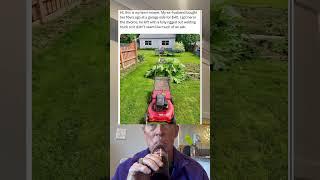 My Ex Husband Bought This Lawn Mower 16 Years Ago at A Garage Sale For $40, I Got it in The Divorce.