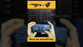 4X Zero Recoil sensitivity | 4x no Recoil Spray | 4x Zero Recoil Sensitivity with Gyroscope