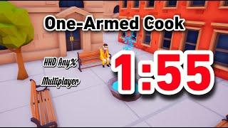 One-Armed Cook Any% Multiplayer Henry's Hot Dog 1:55 World Record