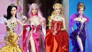 Gorgeous Barbie Doll Dresses ~ Barbie Dress Transformation DIY Miniature Ideas for Barbie