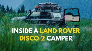 ULTIMATE LAND ROVER  - CUSTOM CAMPER BUILD FULL TOUR