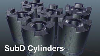 SubD Cylinders | Level Up Your Topology Game