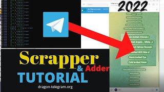 TELEGRAM GROUP SCRAPER TUTORIAL  (WITH BULK SENDER)