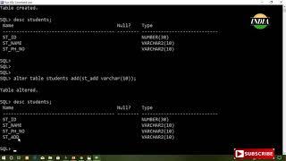 DDL COMMAND IN SQL | Practical implementation of ddl command | DDL COMMAND