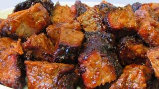 Brisket Burnt Ends - Smoked Brisket - How To Make Burnt Ends