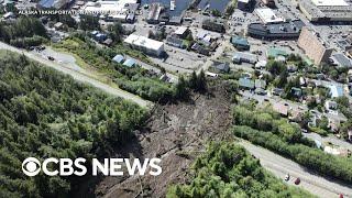 Some evacuation orders remain amid fears of a second landslide in Ketchikan, Alaska