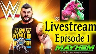 Live stream of WWE mayhem game | WWE gameplay from start with hindi commentry