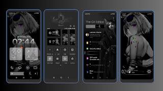 GrayX Miui Themes, Premium Dark Miui Themes,Best Theme For Poco Redmi Xiaomi